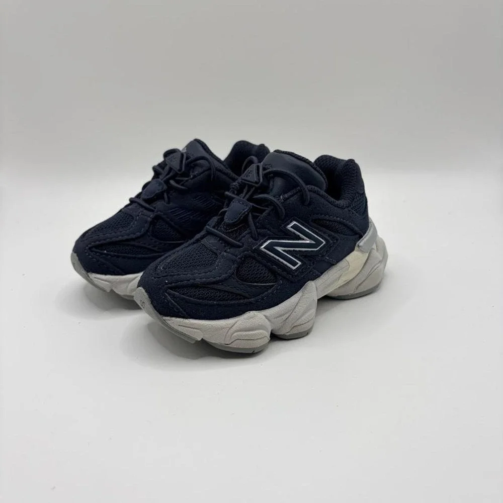 New Balance 9060 Navy Blue Toddler Kids Sneakers Trainers Shoes Size 5C